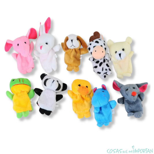 Títere de dedo (diseño surtido)