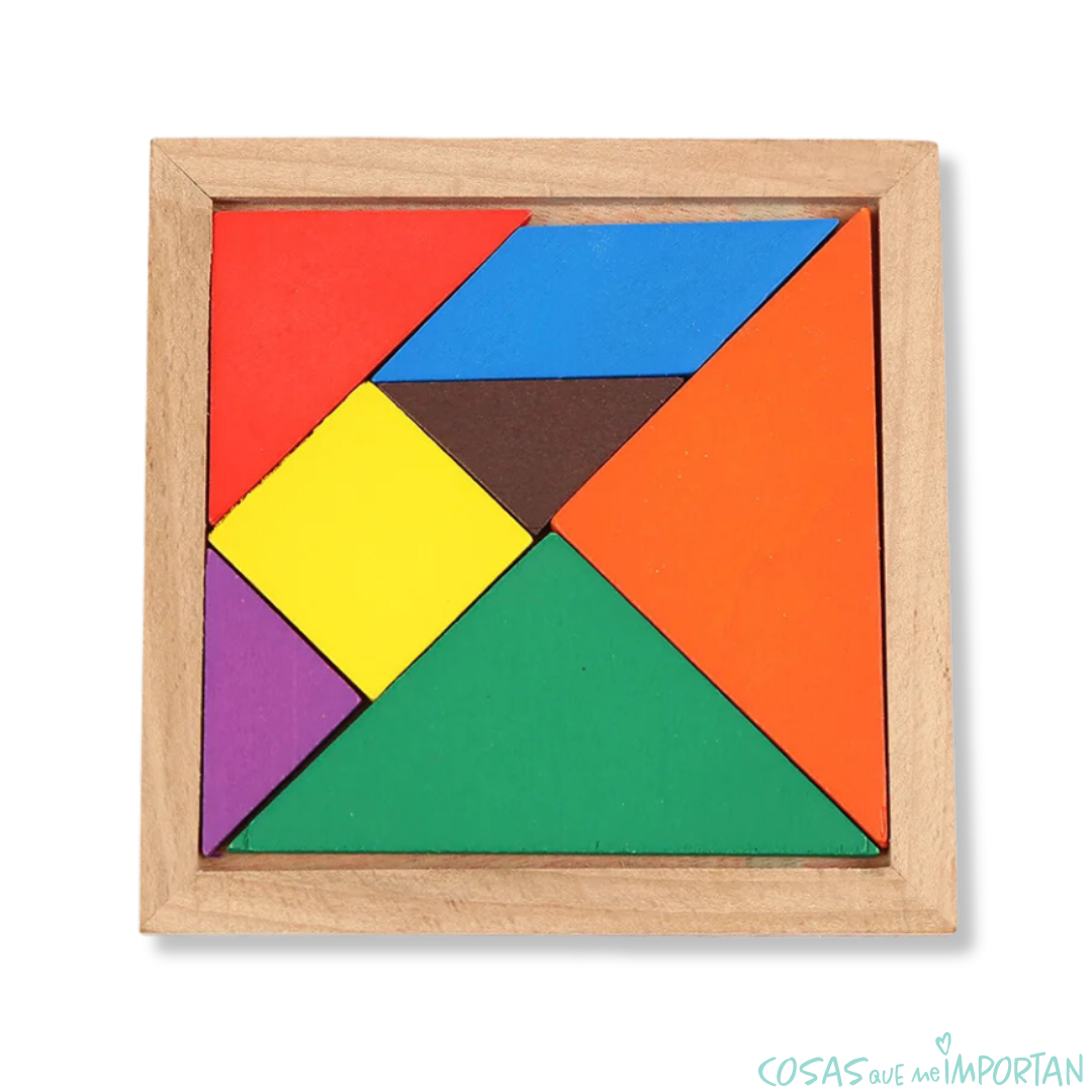 Tangrama de madera