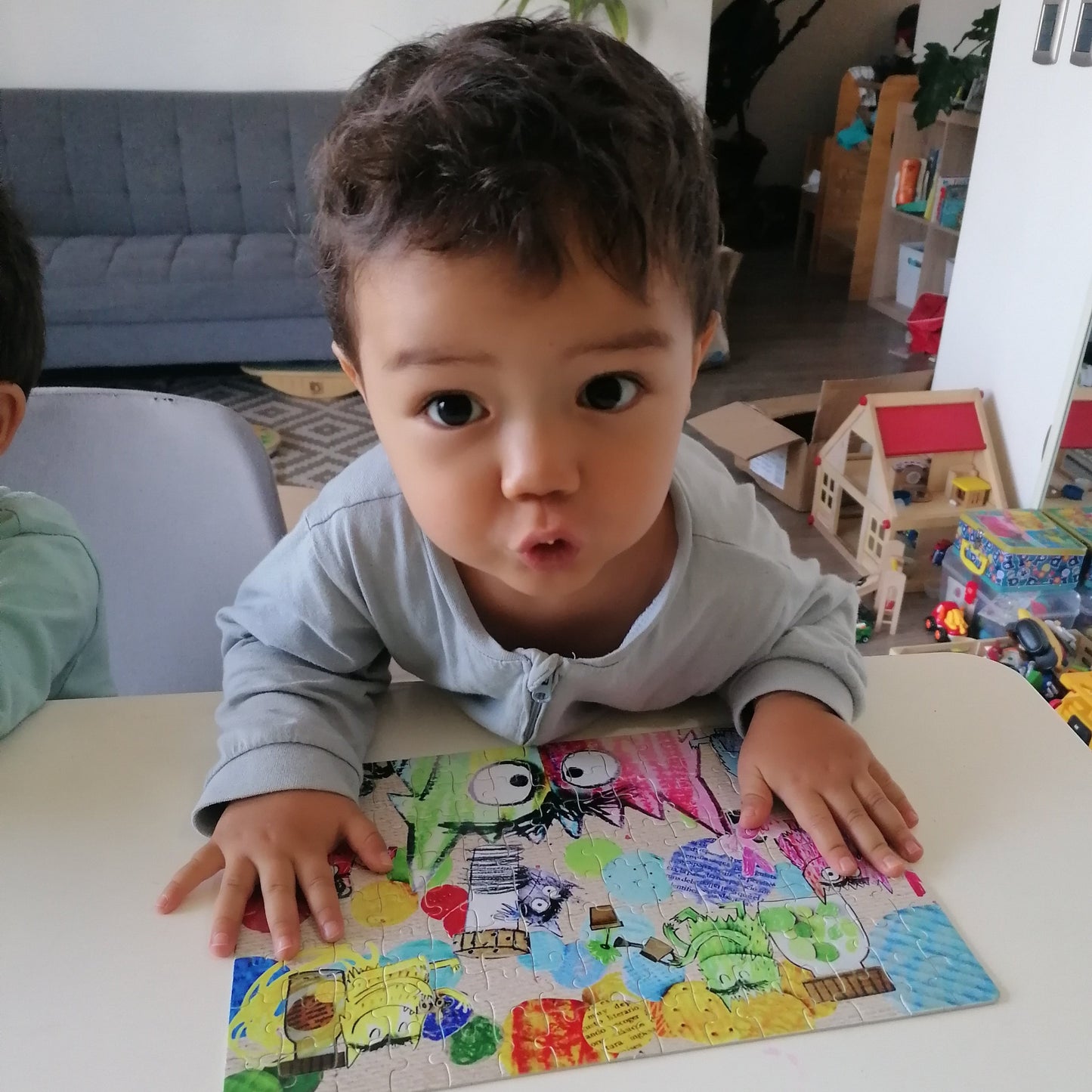 Puzzle Rompecabezas Emociones basado en El Monstruo de Colores