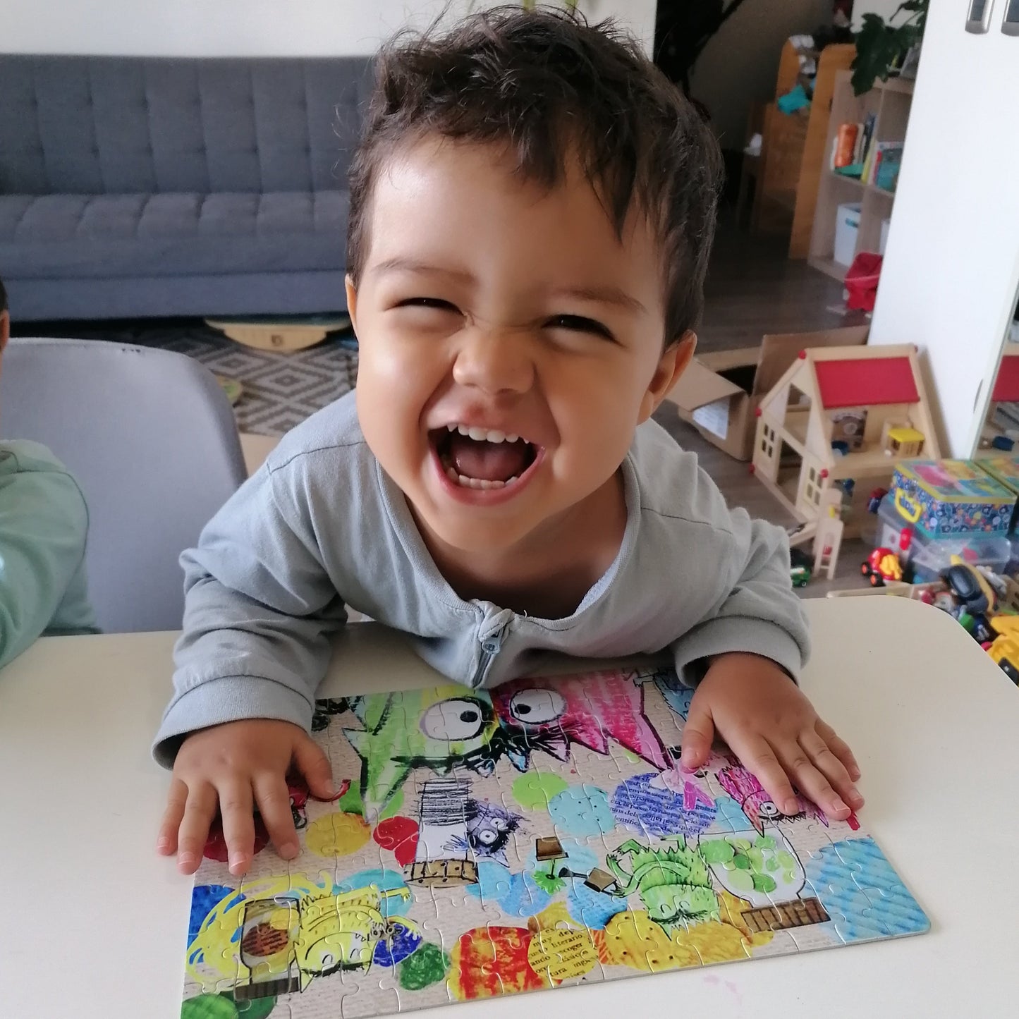 Puzzle Rompecabezas Emociones basado en El Monstruo de Colores