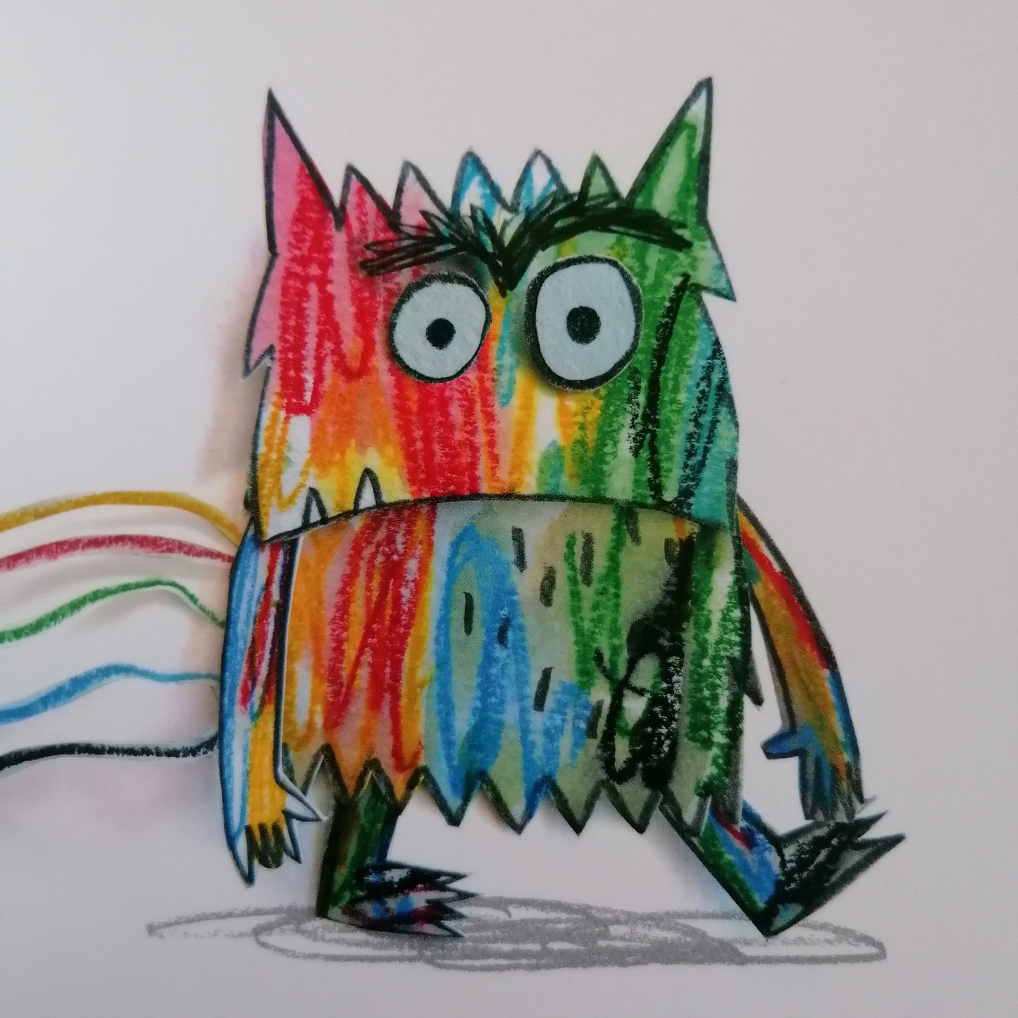 Muñecos El Monstruo de Colores