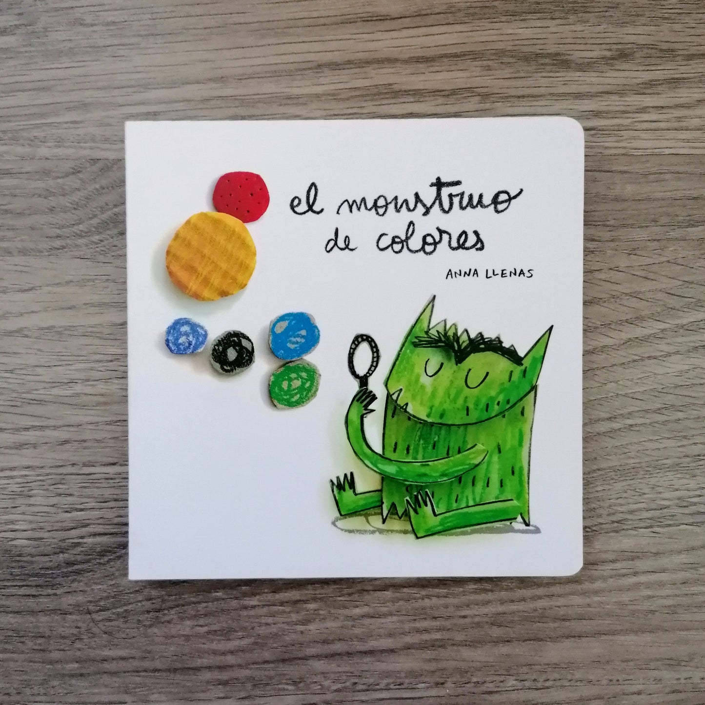 El Monstruo de Colores - libro de cartón