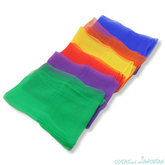 Set 6 Pañuelos para Juego libre