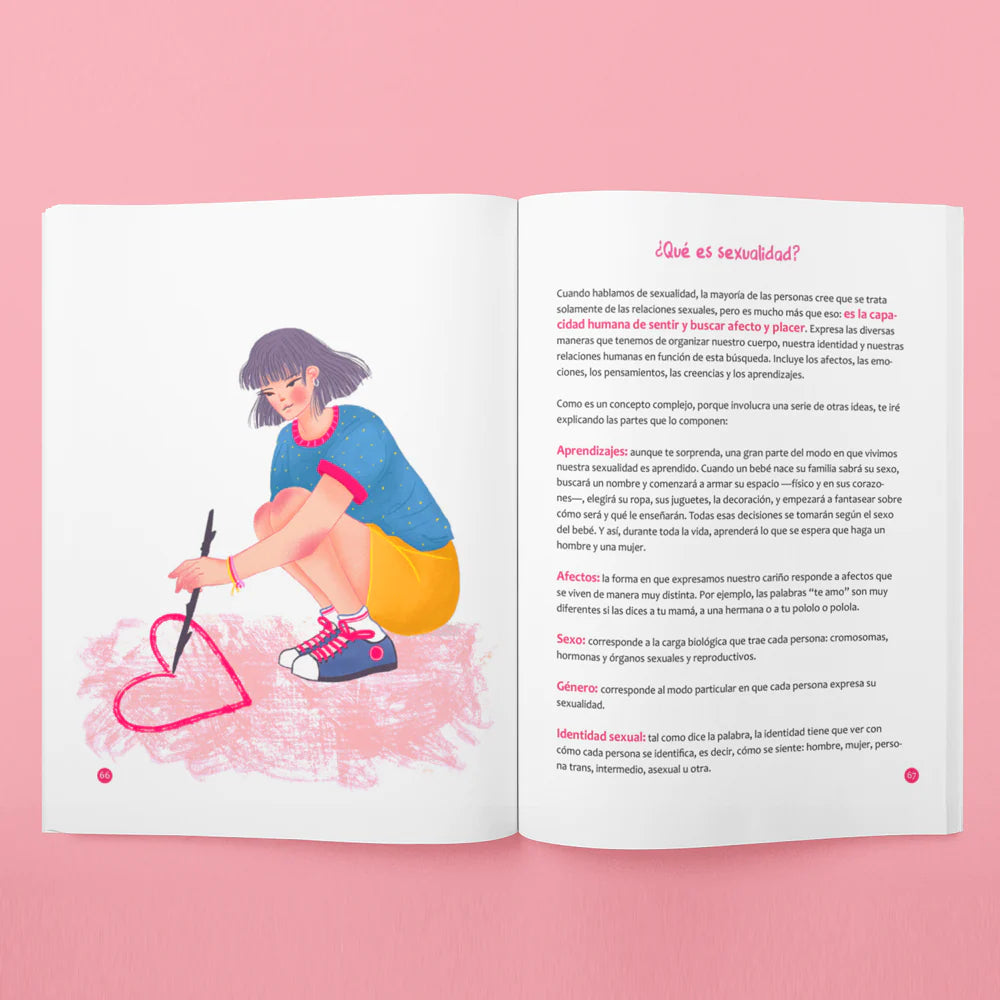 Bienvenida mi luna + Guía para MaPadres. Desde 12 años