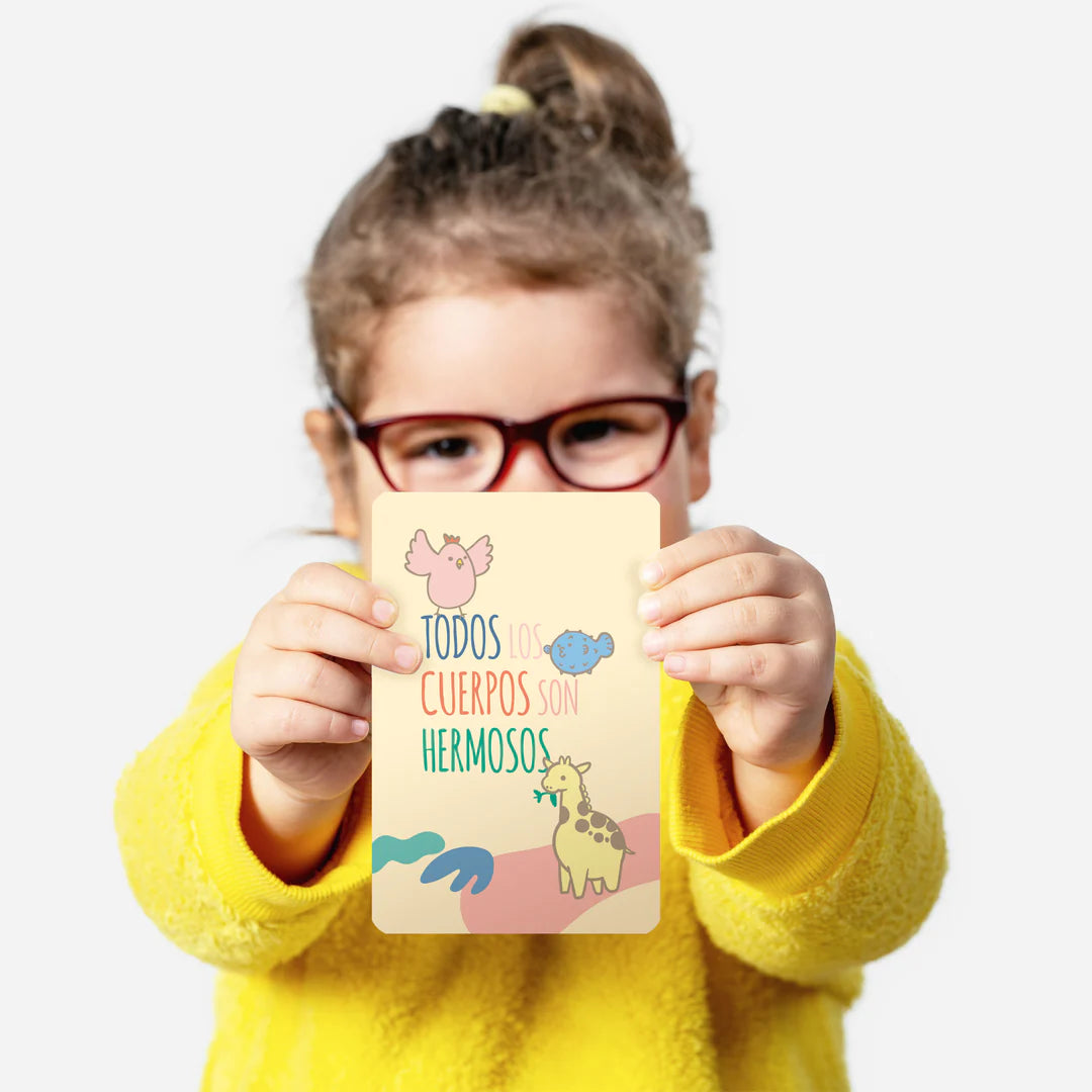 Mis cartas del corazón. 30 frases inspiradoras para niñ@s. Desde 1 año