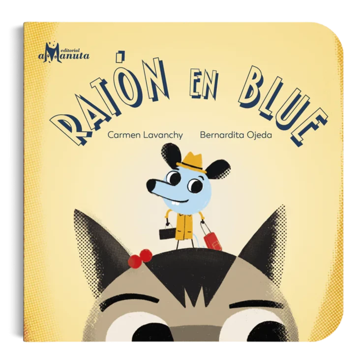Ratón en blue