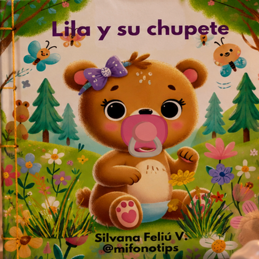 Lila y su chupete