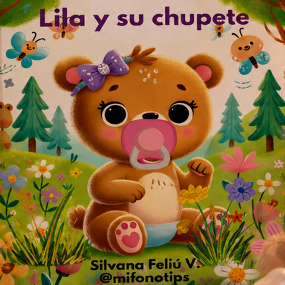 Lila y su chupete. Libro digital
