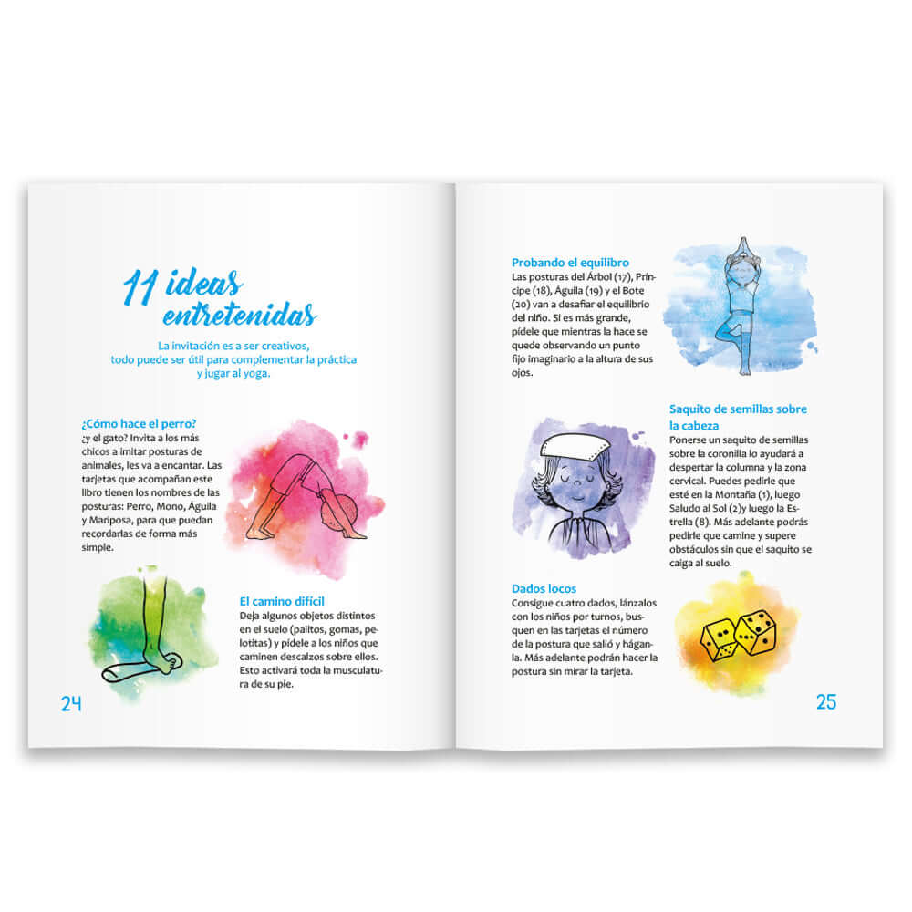 Juguemos al yoga. Libro y cartas