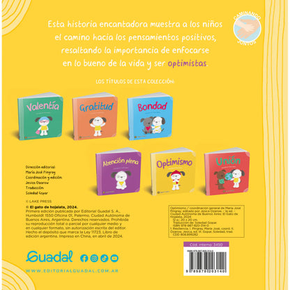 Optimismo - libro de cartón